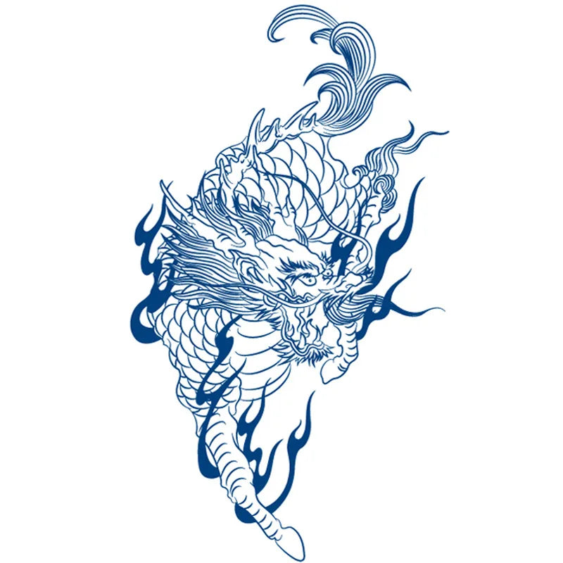 Juice Tattoo Sticker Upgrade Online Red Tattoo Sticker Lasts 7-15 Days Herbal Plant Temporary Tattoos Sticker Size:180 * 110mm