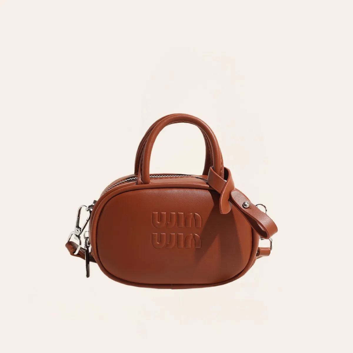 Bowling mini small bag style   famous brand all-match lipstick bag light luxury designer niche high-end messenger bag trend