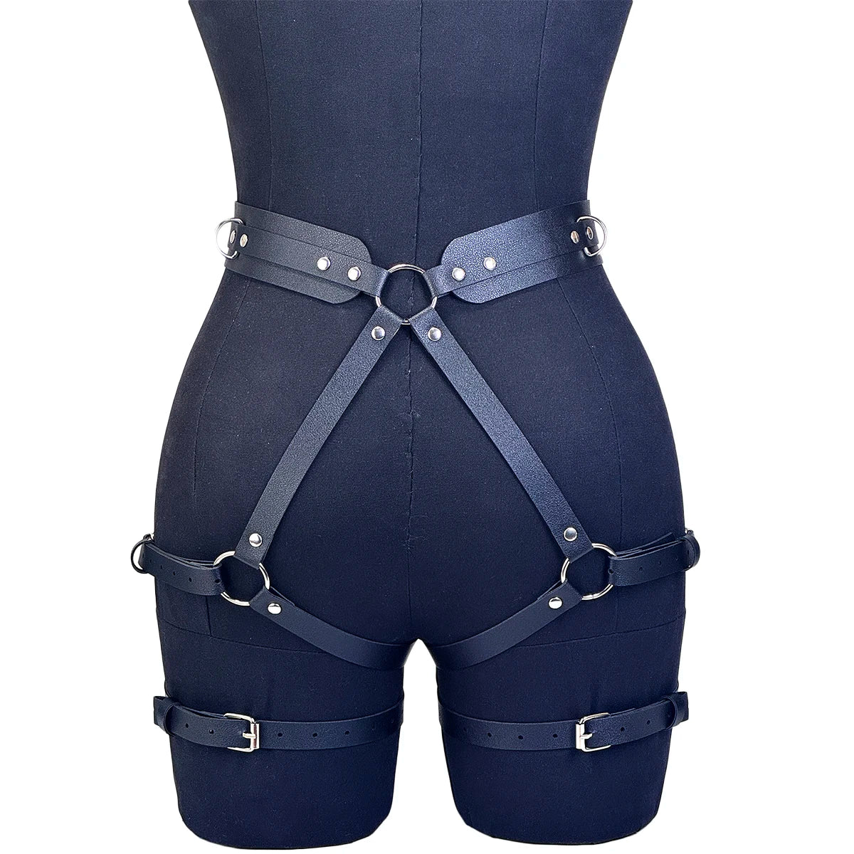 Sexy Chest Harness Leather Lingerie Erotic Body Harness Women Mature Suspenders Garter Belt Bdsm Harness Fetish Underwear Bondag