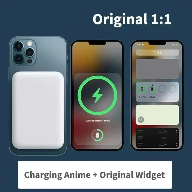 OnePlus Magnetic Power Bank For Magsafes 50000mAh Wireless PD 22.5W Fast Charger Powerbank External Battery For iPhone Samsung