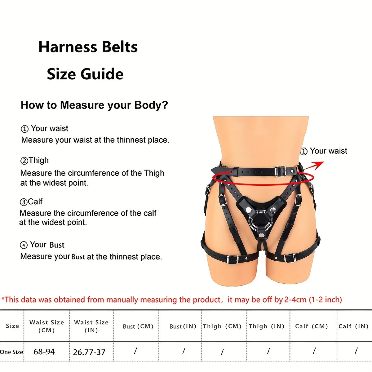 Vegan Leather Strap Harness For Pegging/Strap On Women Lesbian/Harness Panties Strap-On/Strap On Harness Plus Size Kit Bdsm Gear