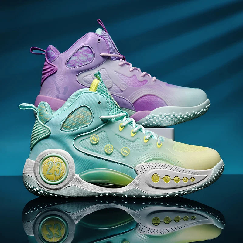 2024 New Men Basketball Shoes Breathable Outdoor Sports Shoes Gym Training Basketball Sneakers Men Sneaker