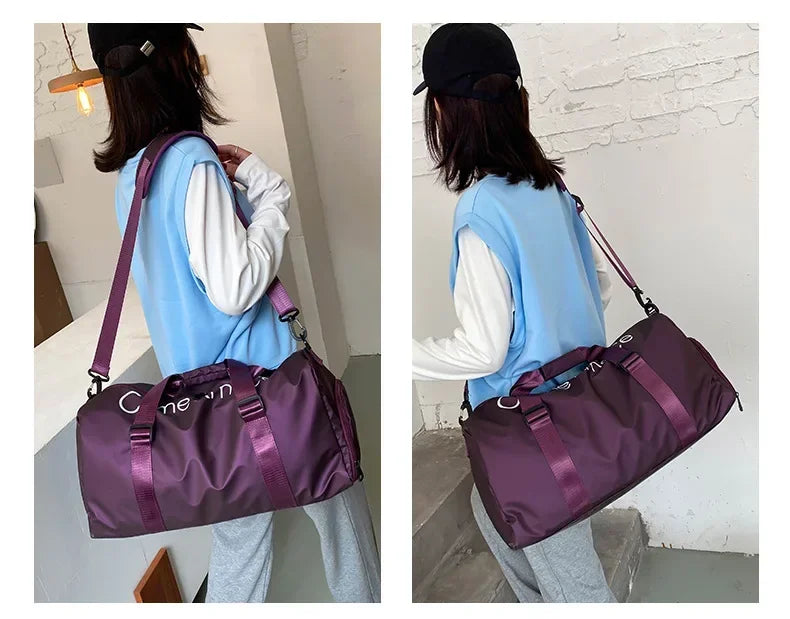 Sporttasche, wasserdicht, für Sport und Fitness, für Herren und Damen, Reisetaschen, für Outdoor, Yoga, Sport, tragbare Taschen, Rucksack mit großer Kapazität