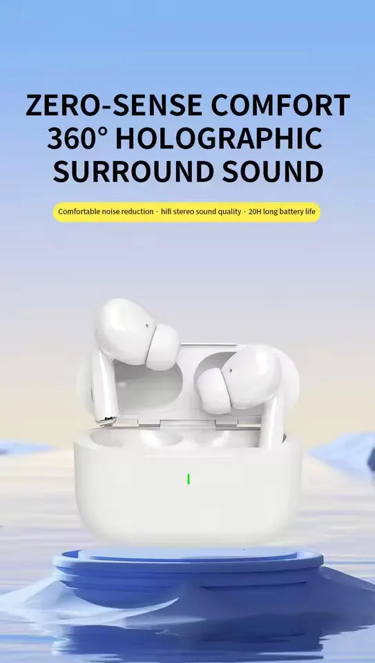 Pro 5 Wireless Bluetooth Earphones Headphones ANC Noise Reduction Earbuds HiFi Sound Low Latency for IPhone Android