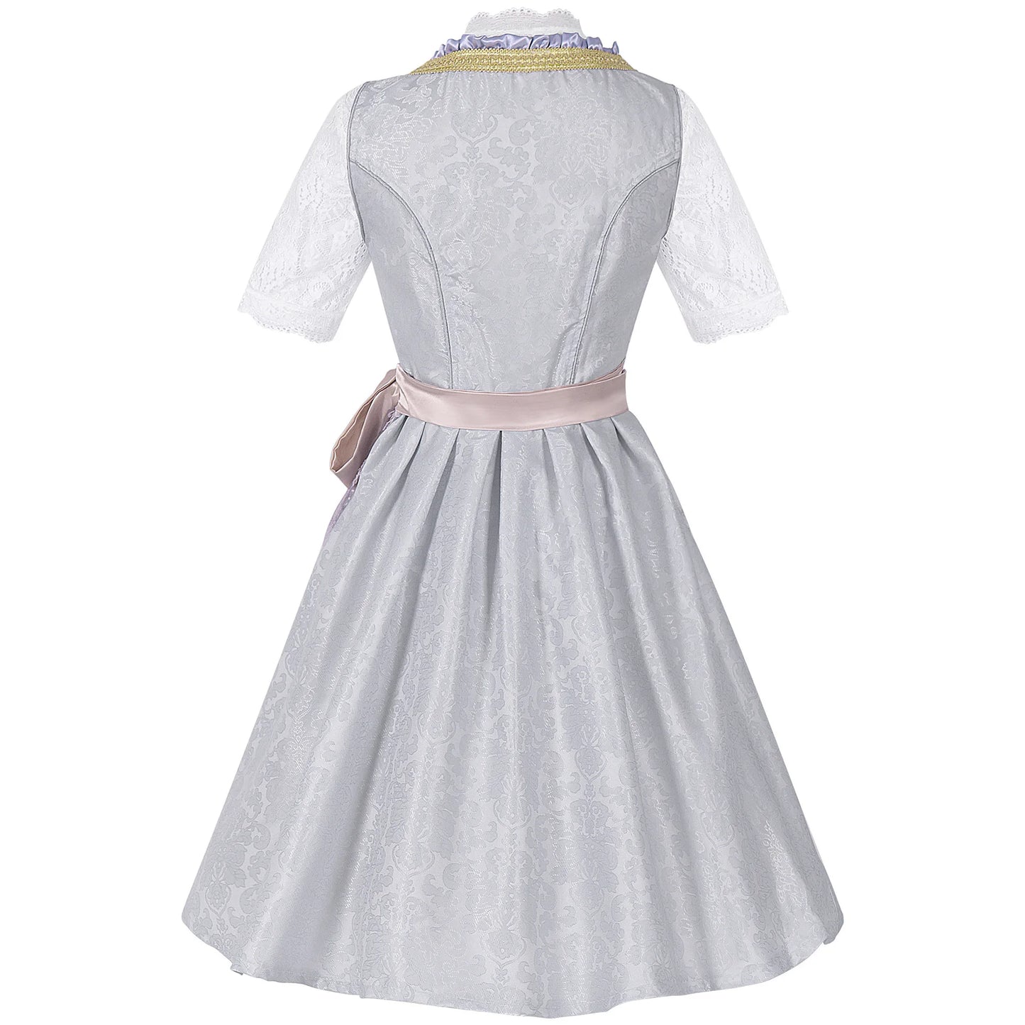 German Oktoberfest Dress for Women (Includes Lingerie and Apron),Halloween and Carnival Costume,Bavarian-Style Maid Outfit