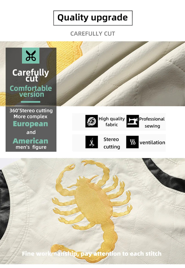 2023 herbst Winter herren Leder Jacke Hohe Qualität Korea Mode Jugend Mit Kapuze Leder Mäntel EUR Größe 3XL Blouson Homme hiver