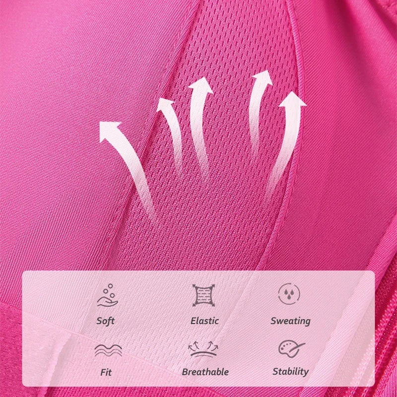 Aiithuug Sexy Reißverschluss vorne, Riemchen-Criss-Cross-Yoga-BH, gepolstert, stoßfest, gerafft, nahtlos, kabellos, Sport-/Gymnastik-BHs für Damen