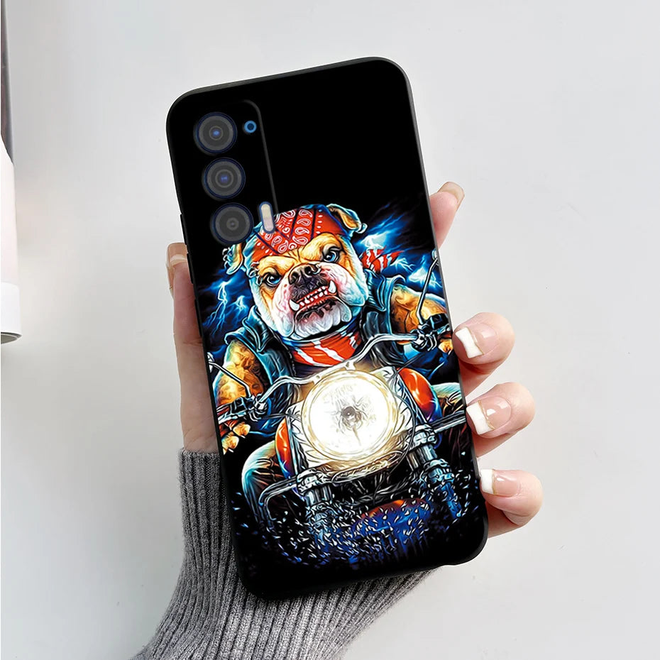 Silicon Case For Motorola Edge (2021) / Edge 5G UW (2021) Fashion Marble Pattern Soft TPU Phone Cases For Edge 2021 XT2141 Funda