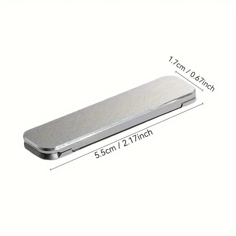 Mini Back Phone Stand Invisible Adhesive Bracket Kickstand Lightweight Portable Foldable Support