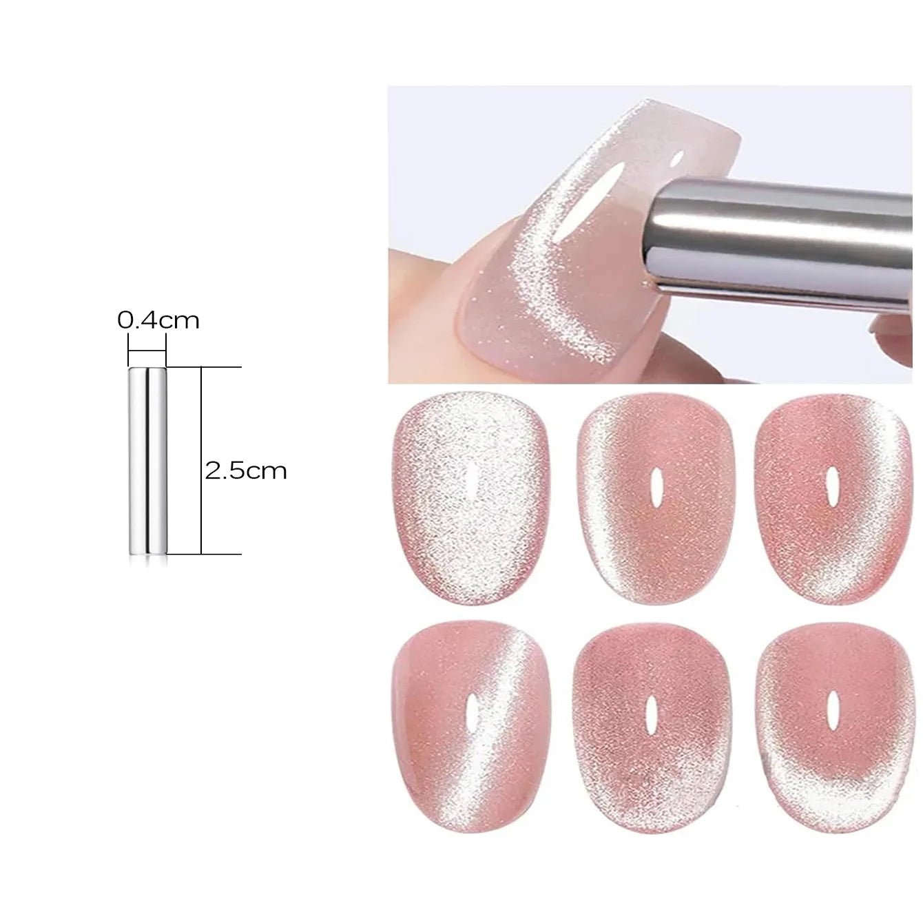 12ML 1-21pcs Autumn Nails Toe Selling Whitening Glass Bead Cat Eye Gel Nail Polish Black Nails Nail Art Grey Cat Eye Nail Glue