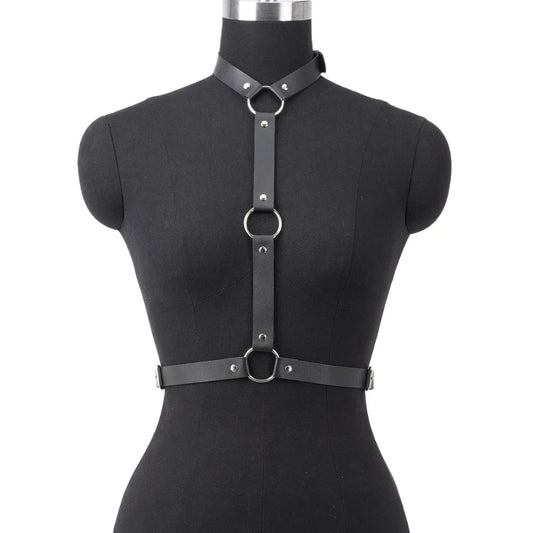 Women Fashion Belt Street Style PU Leather Harness Waist Belt Corset Decorative Punk WaistBand Gothic Clothing Accessories