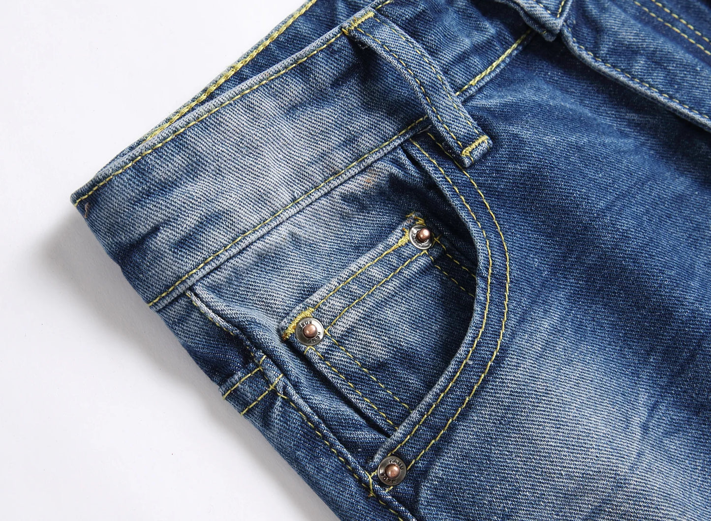 Boys' Cartoon Straight-leg Ripped Jeans Children Washed Non-stretch Denim Trousers Big Kids Casual Pants