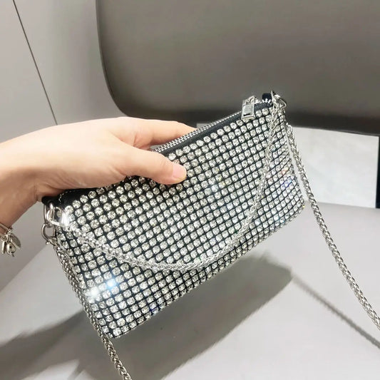 Luxury Designer Rhinestones Clutch Purse Bag For Women purse Bag Shoulder Bag Purse