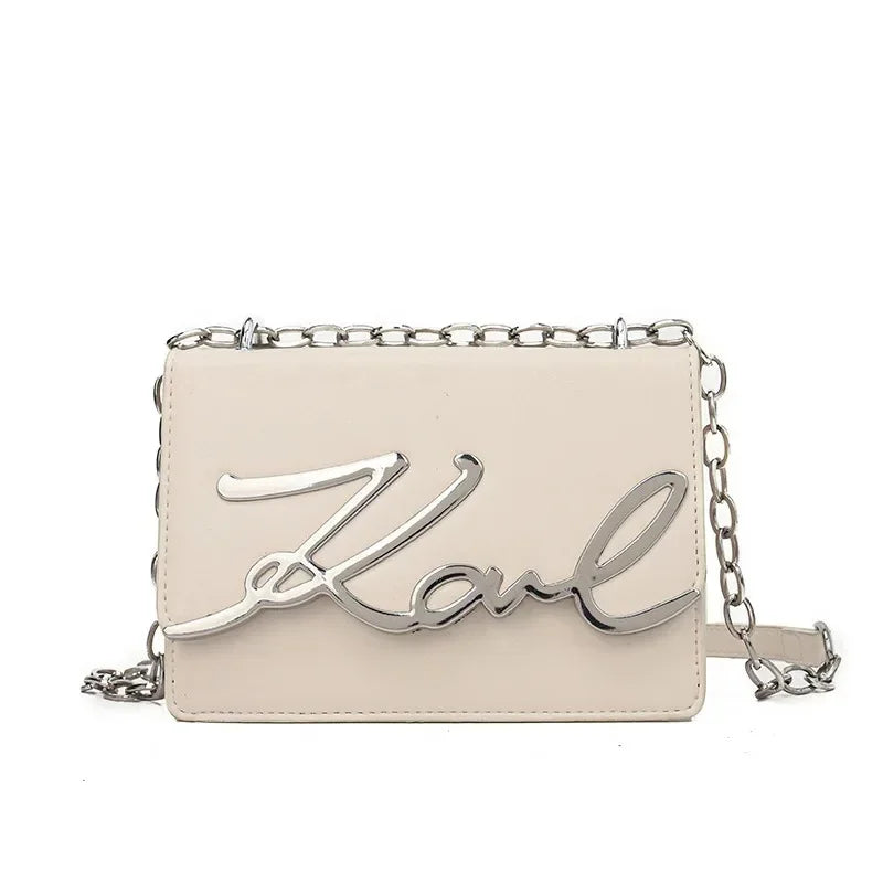 Casual Shoulder Bags PU Leather Crossbody Bags for Women Retro Chain Purses and Handbags Luxury Designer Bags Portable Flap Bag