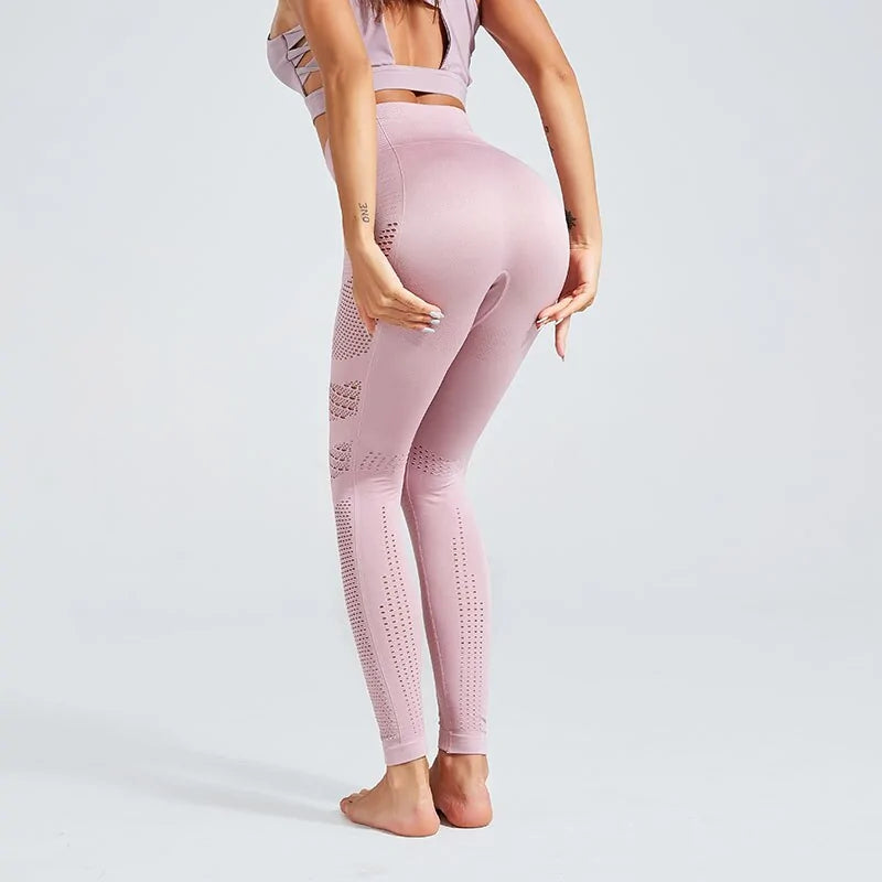 Kaminsky Sexy nahtlose Gym-Leggings mit hoher Taille