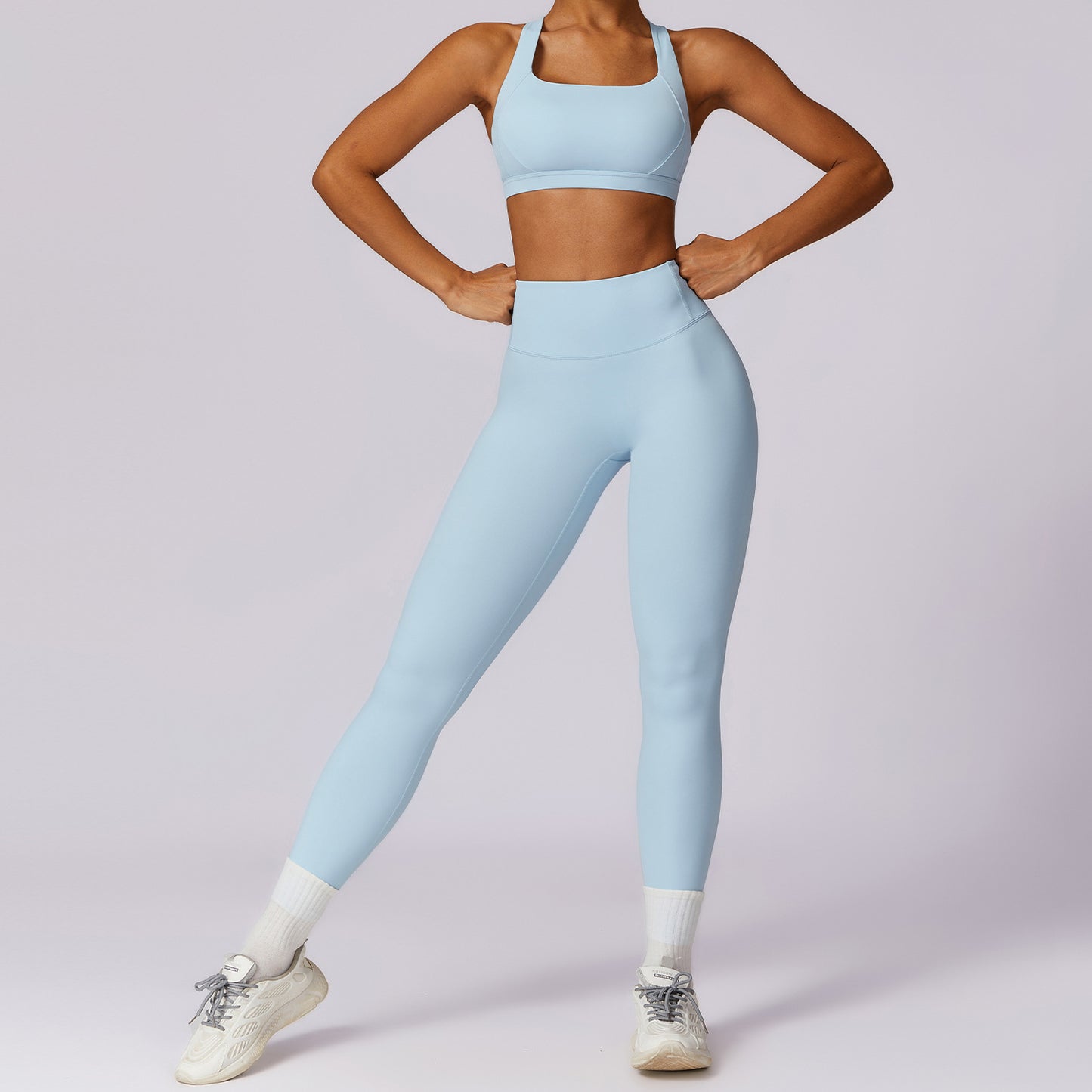 Spring Nude Feel Schnelltrocknender Yoga-Kleidungsanzug