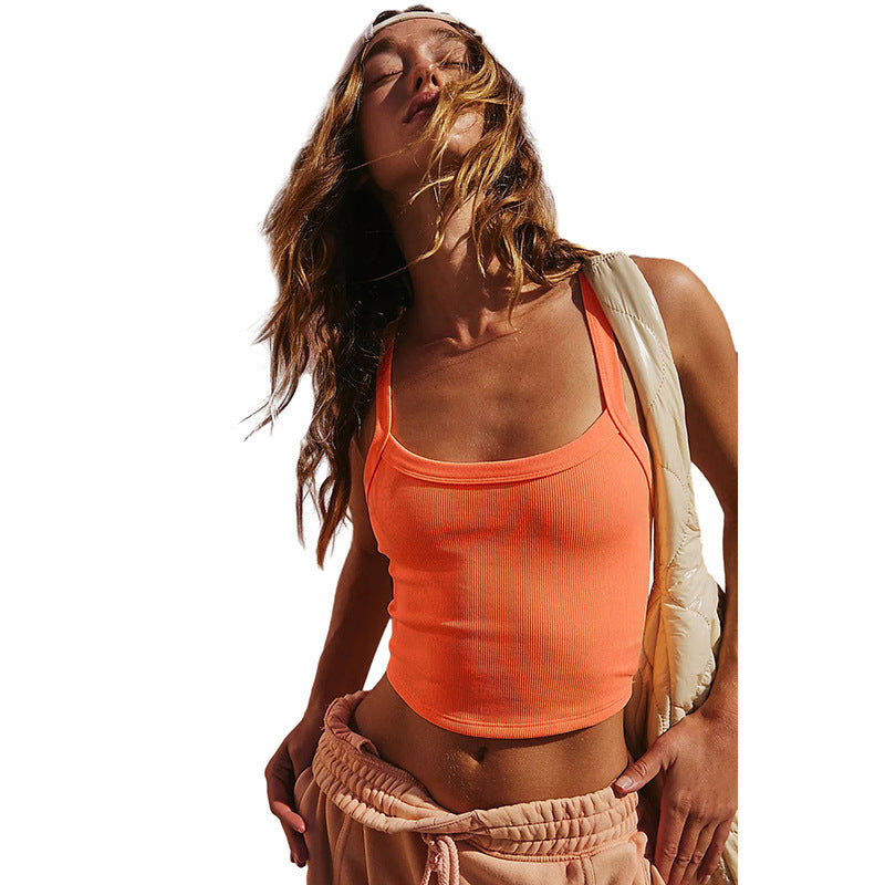 Einfaches, all-matching Pullover ärmelloses Top für Frauen