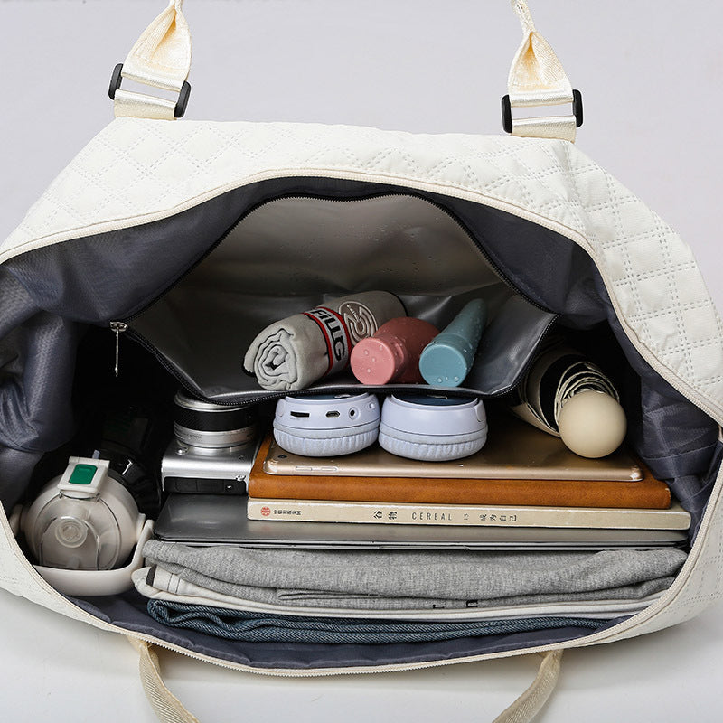 Große Kapazität Totes Reise Duffle Taschen Trocken- und Nass-Trennung Fitness Gym Schultertasche für Weekender Overnight Essentials Mama Handtasche