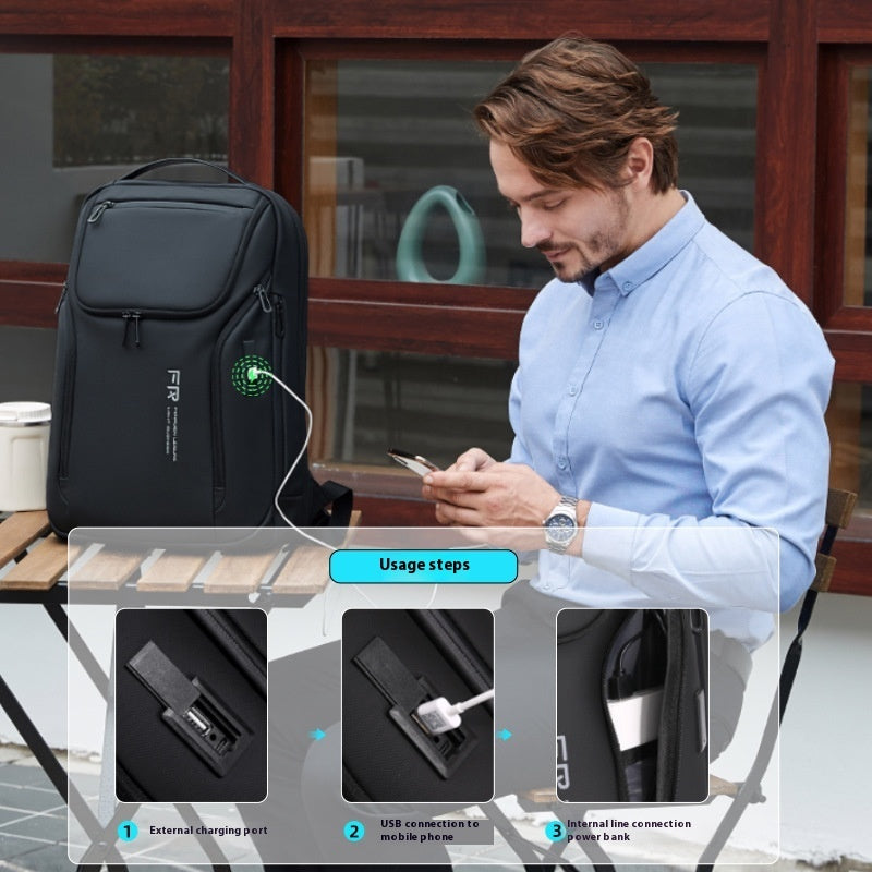 Herren Business Outdoor Reise Freizeit Rucksack