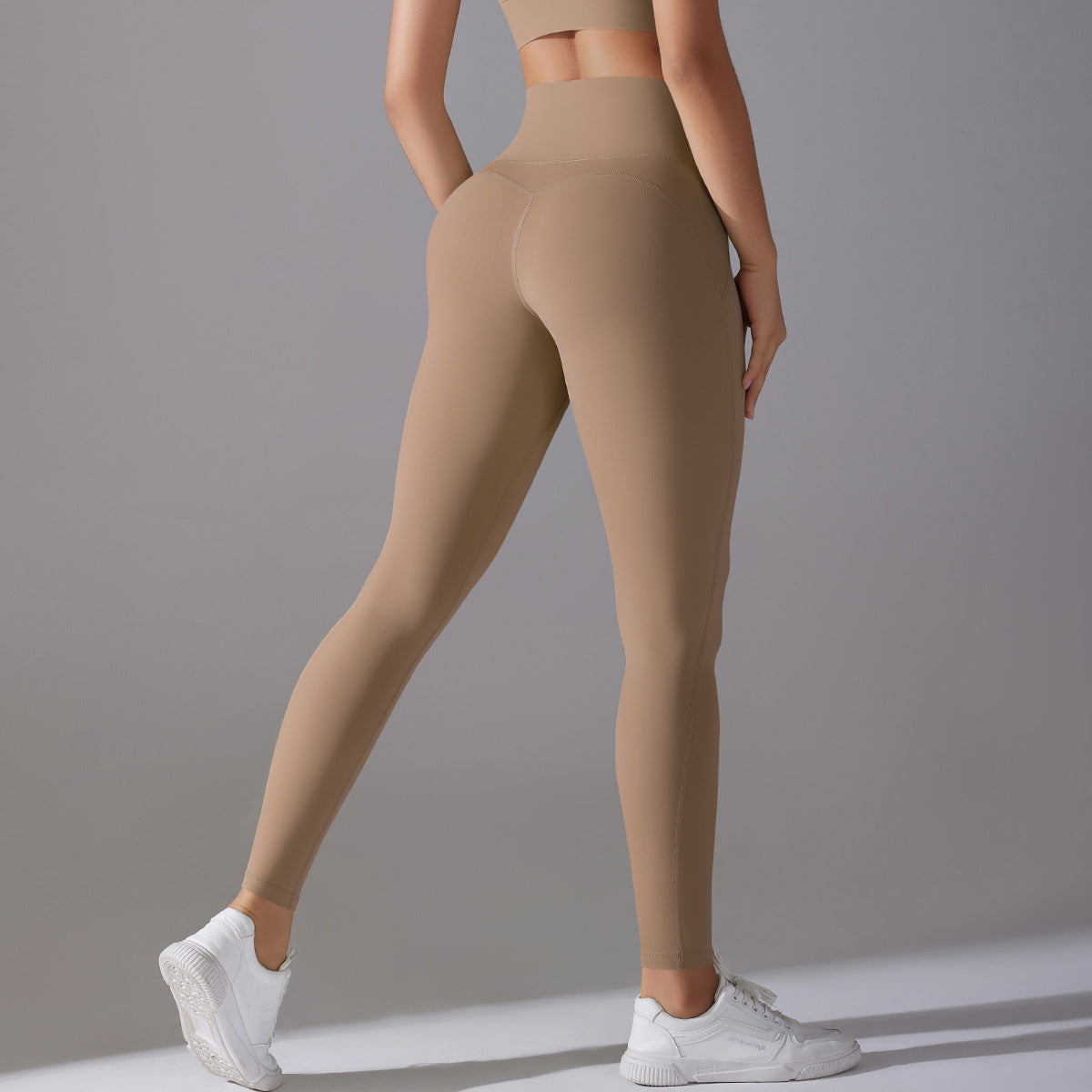 Internet-Berühmtheit, hohe Taille, Hüftlift, nacktes Gefühl, Hot Pants, Yoga Pants für Frauen