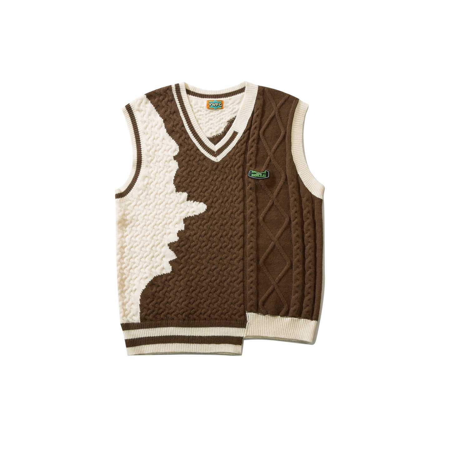 Damenmode Persönlichkeit Strickpullover Weste