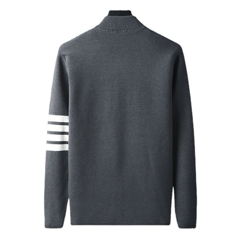 Mode Strickjacke Langarm Pullover Herren Strickwaren