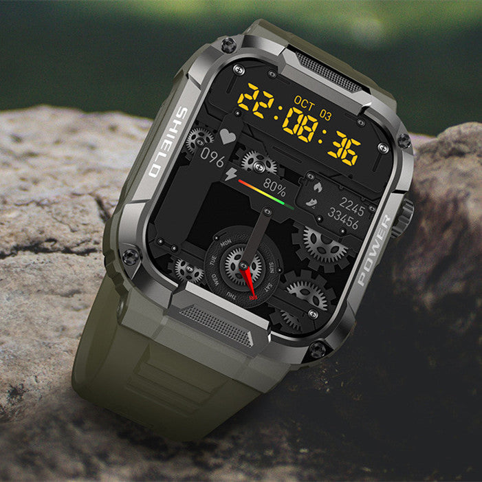HD-Smartwatch mit großem Bildschirm und Bluetooth-Anruffunktion