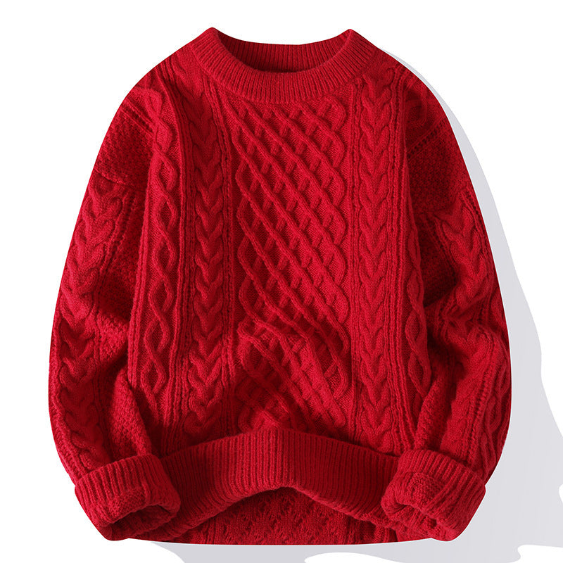 Mode personalisierte Twist Strickwaren Männer