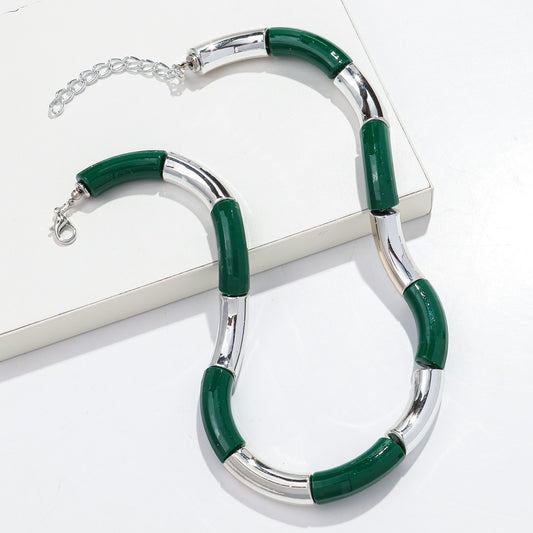 Sweater Neckband Necklace Creative Charm Style Cut Female