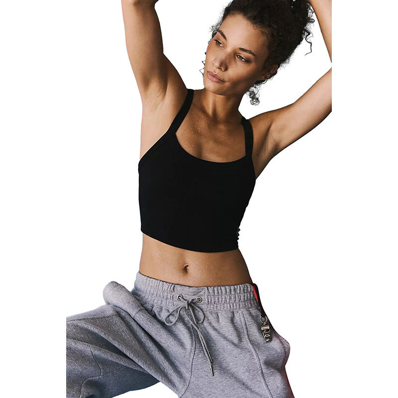 Einfaches, all-matching Pullover ärmelloses Top für Frauen