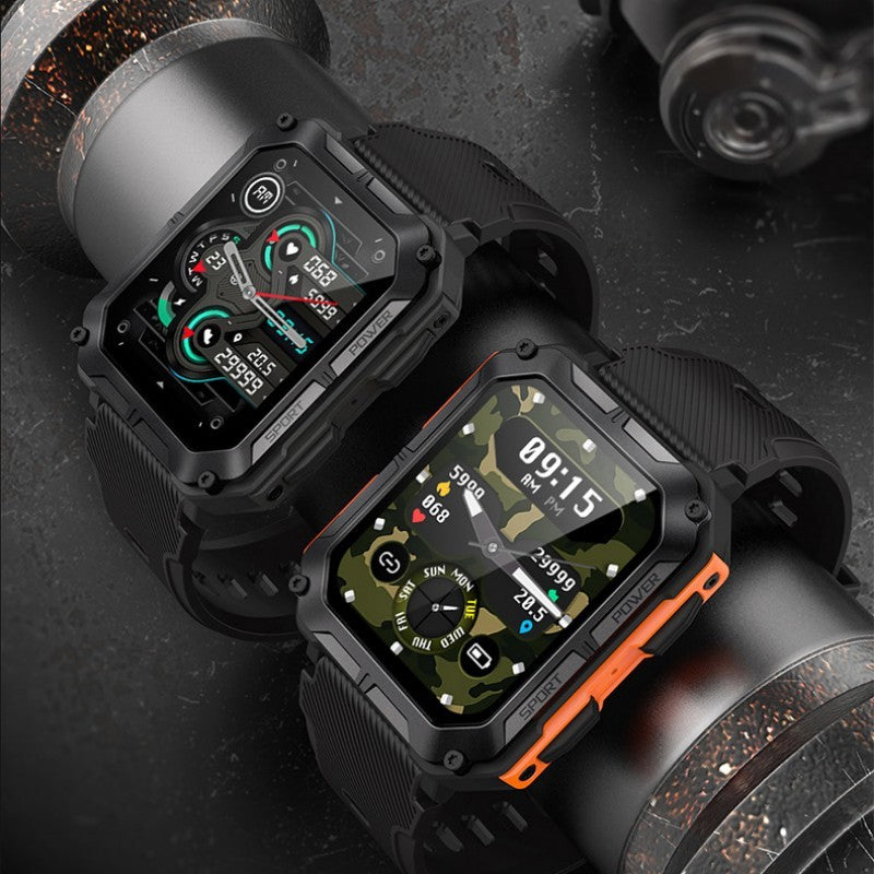 Bluetooth Sprechen Smart Uhr Outdoor Drei Anti Sport Wasserdicht Meter Schritt