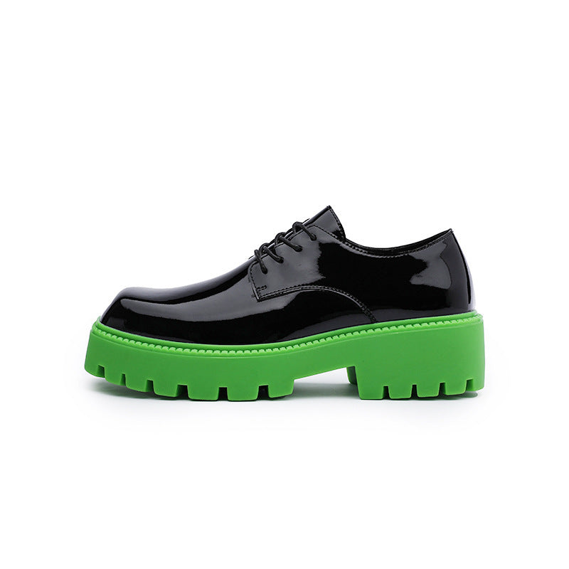 Modische Muffin-Schuhe für Herren und Damen mit quadratischem Kopf und dicker Unterseite