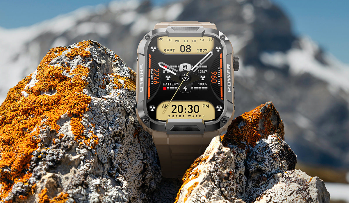 HD-Smartwatch mit großem Bildschirm und Bluetooth-Anruffunktion