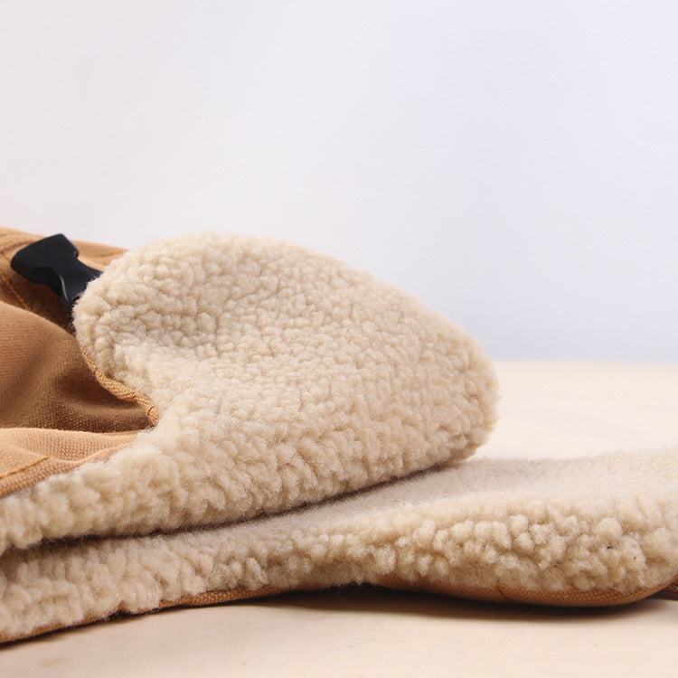 Winter Plus Velvet Warm Ear Protection Windproof Cycling Ski Hat