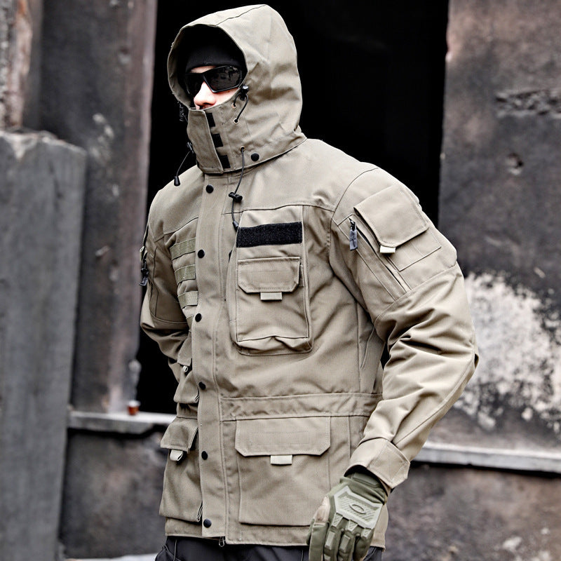 Beetle Mark5 Tactical Mid-length Motorcycle Trench Coat Outdoor