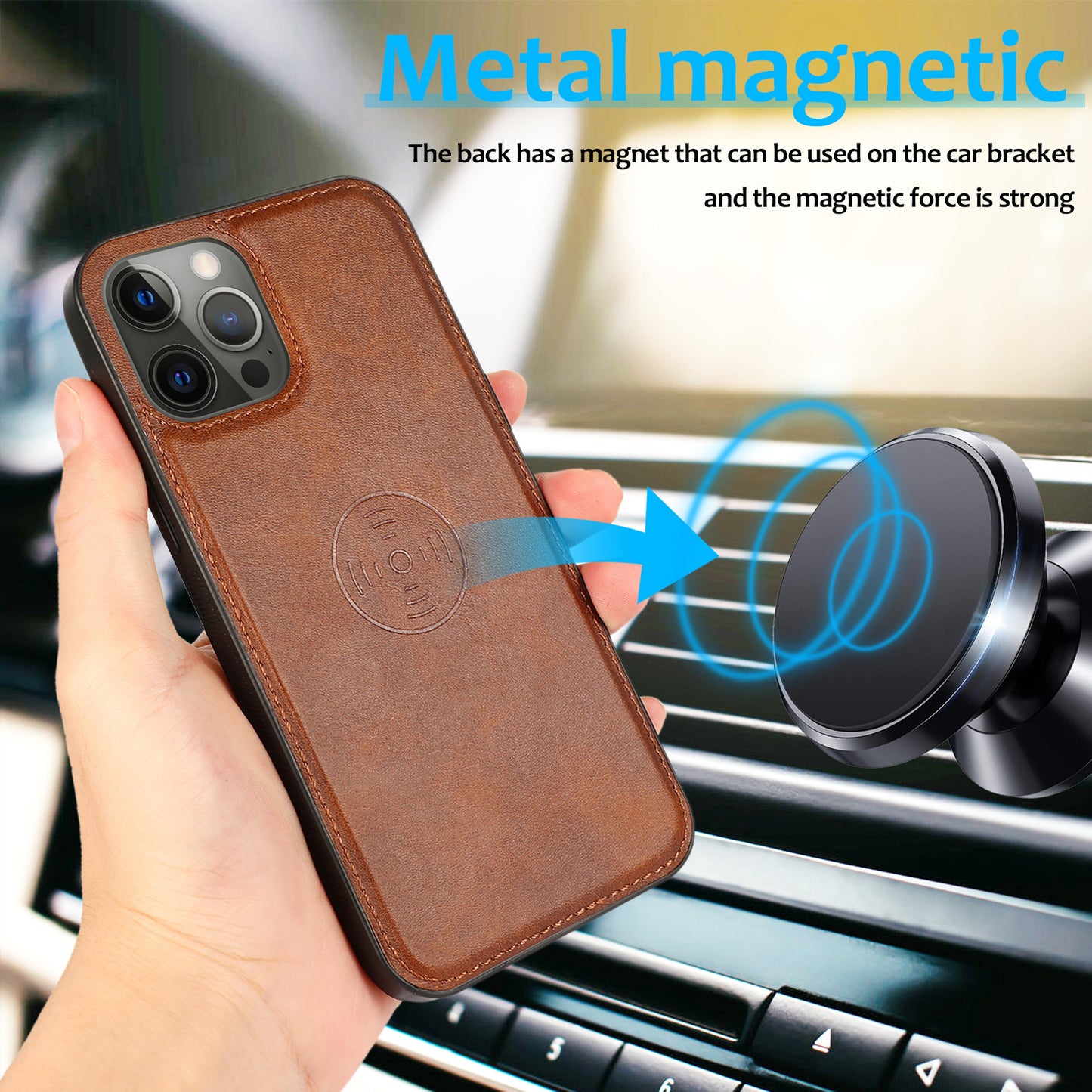Handyhülle Zwei-in-eins Split Wallet Clamshell
