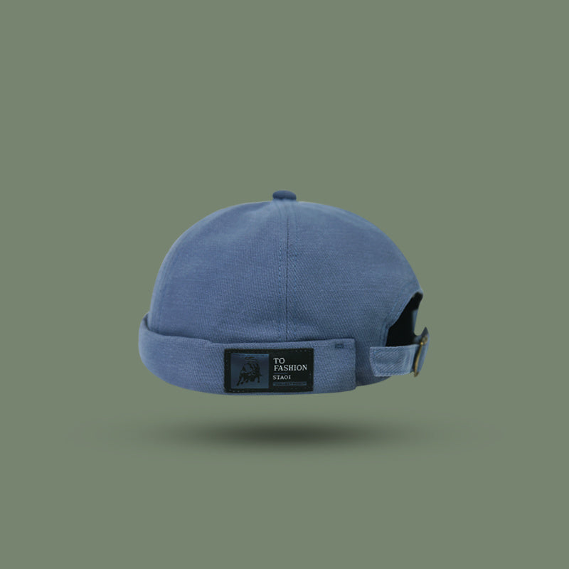 Retro Melon Hat Male Four Seasons Hip-hop Korean Version Of Beret Hat Street Hipsters Hats Without Eaves Landlord Women