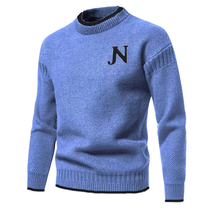 Trendy Freizeit Warm Gestrickt Bottoming Shirt Jugend Pullover