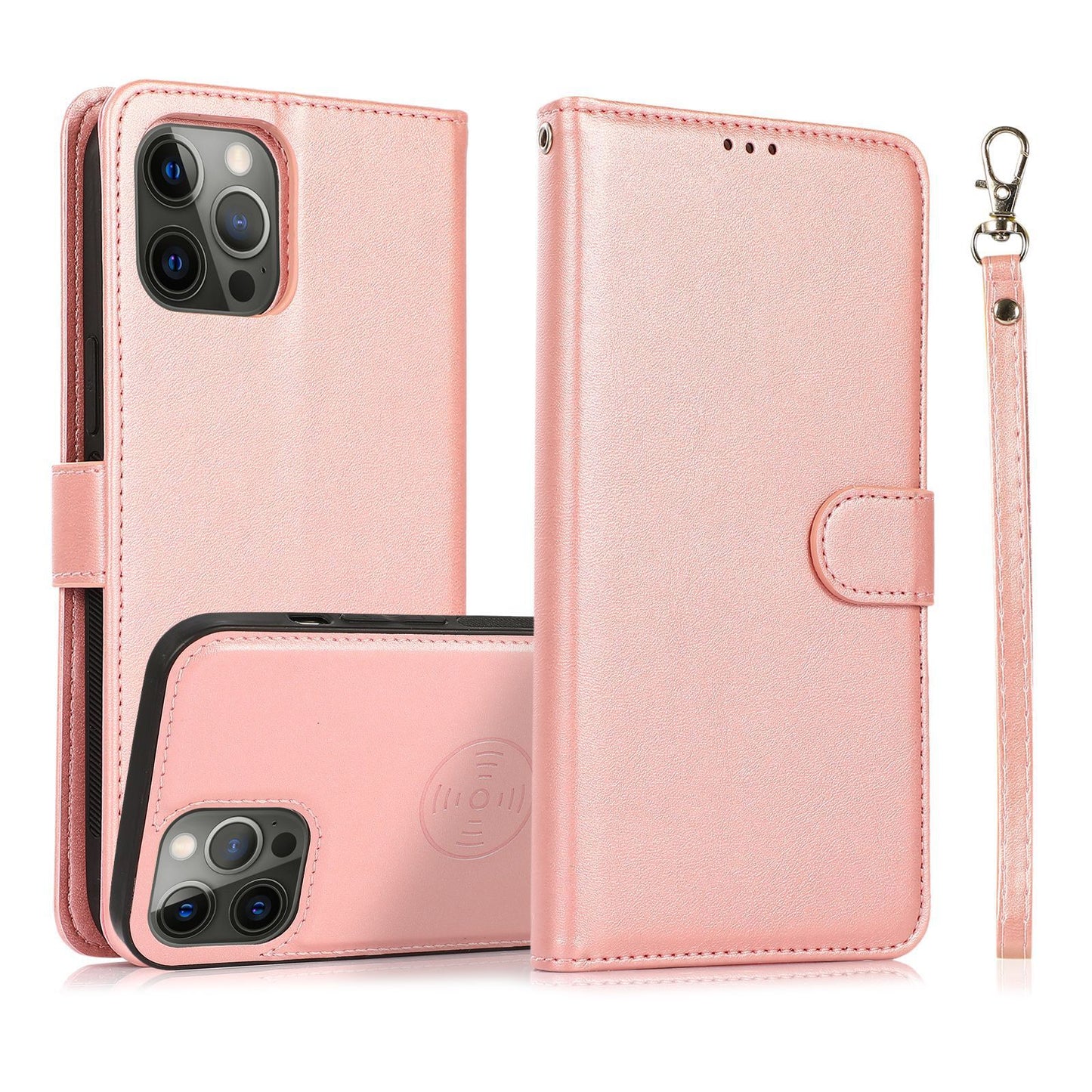 Handyhülle Zwei-in-eins Split Wallet Clamshell