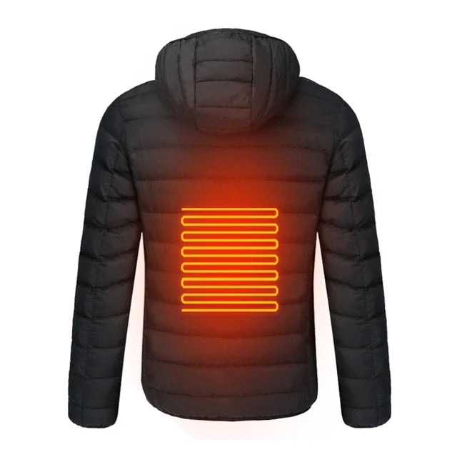 Beheizte Jacke mit Heat-Technologie