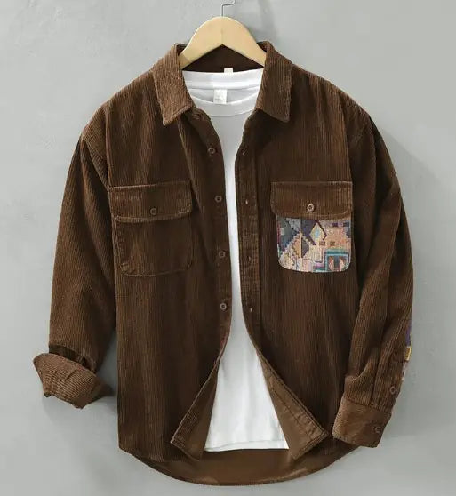 Langarmshirt im Retro-Stil im japanischen Stil