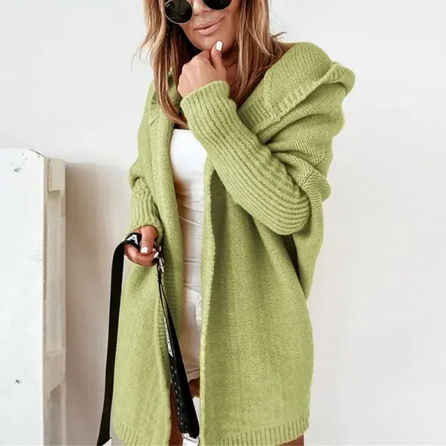 Übergroßer Cardigan-Mantelärmel