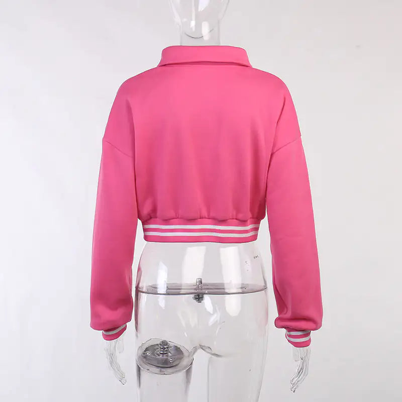 Bestickte Collegejacke: „B“