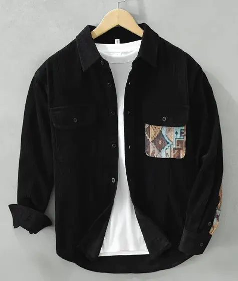 Langarmshirt im Retro-Stil im japanischen Stil