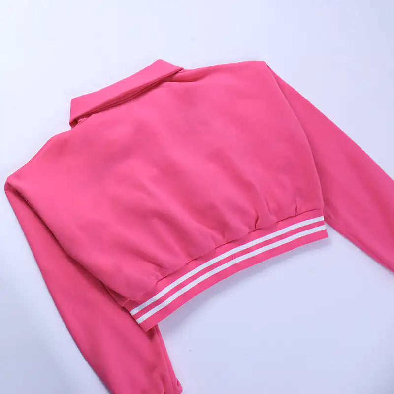 Bestickte Collegejacke: „B“