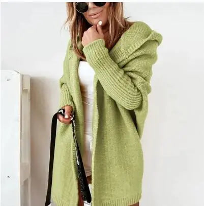 Übergroßer Cardigan-Mantelärmel