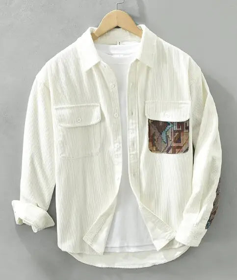 Langarmshirt im Retro-Stil im japanischen Stil
